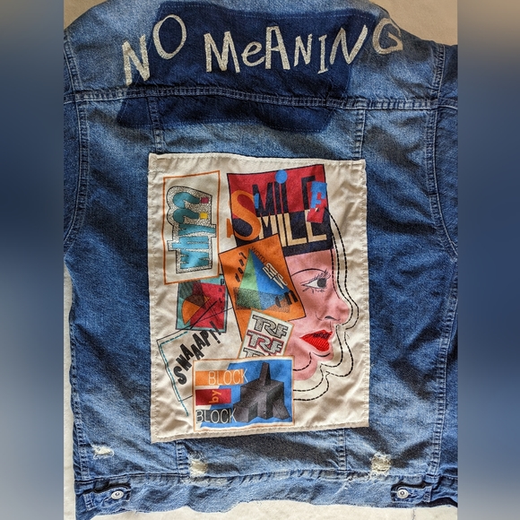 ZARA graphic denim jacket - Picture 7 of 13